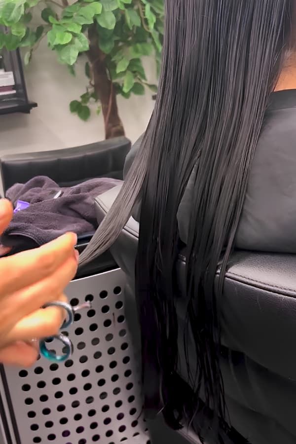 Legends Academy Abbotsford — Black Hair Wash Cut Straightened, Abbotsford BC