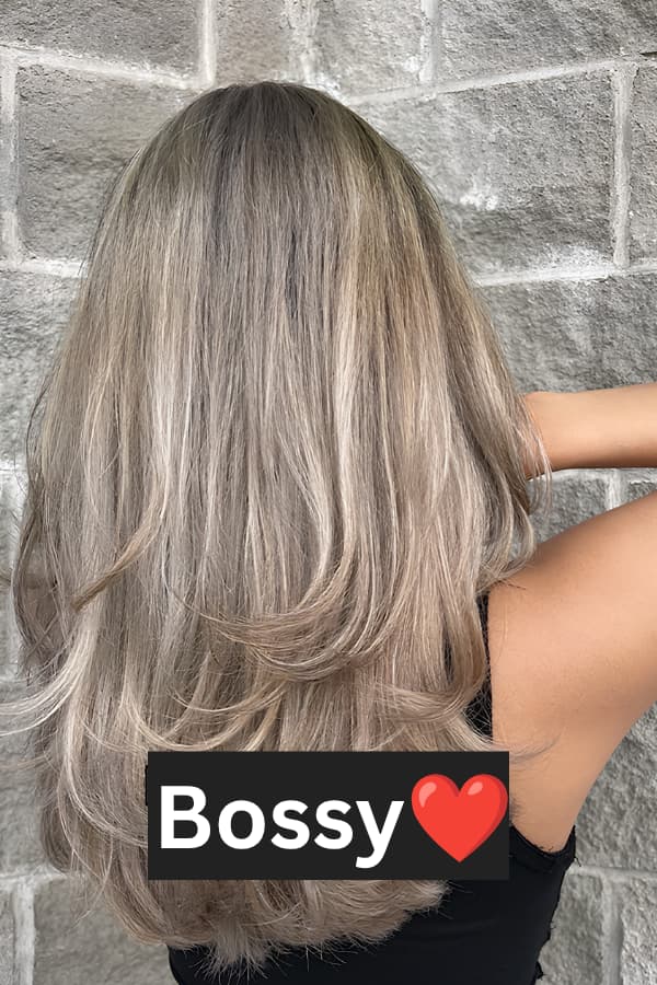 Legends Academy Abbotsford — Bossy On Pic Shot Of Sexy Grey Sand Blonde Hair, Abbotsford BC
