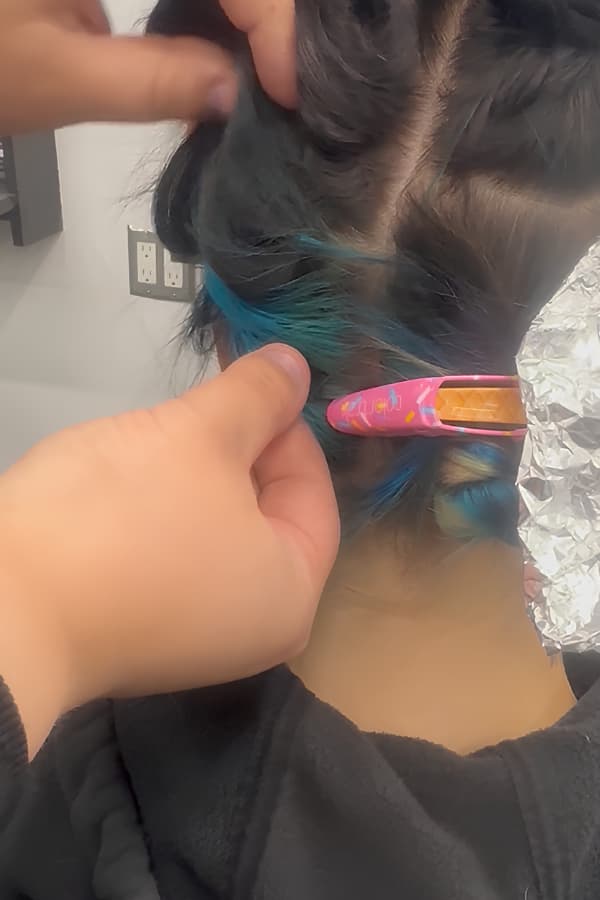 Legends Academy Abbotsford — Curls Being Put In Hair, Abbotsford BC